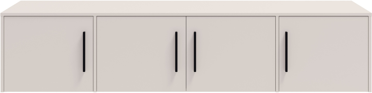 Nadstawka do szafy czterodrzwiowej 197 cm kaszmir MAXIDO