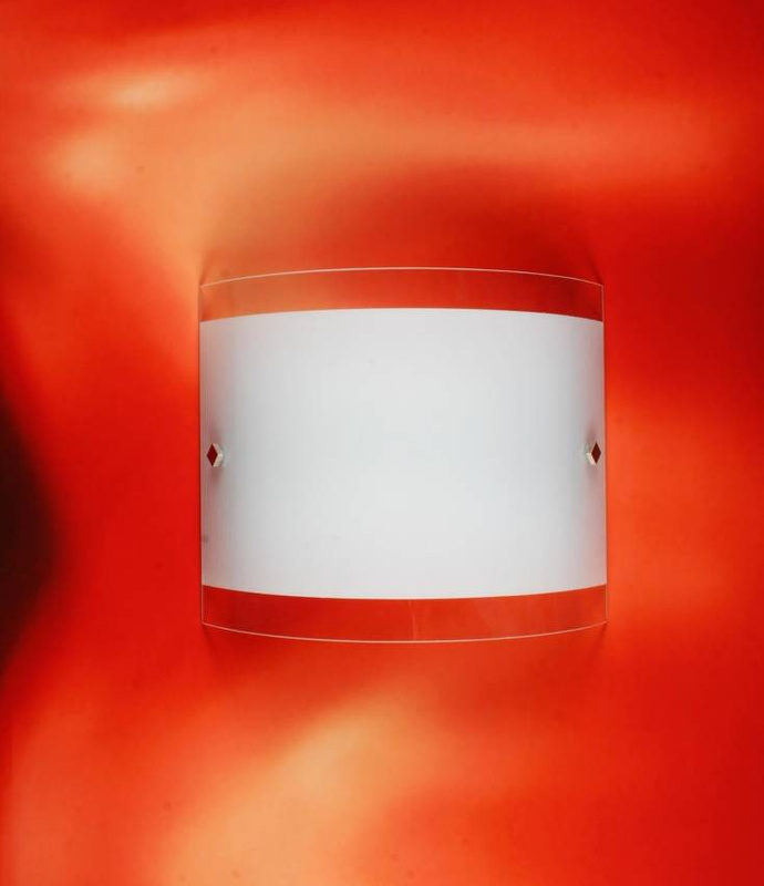 Plafon sufitowy zasilany sieciowo do salonu NOVA satyna nikiel