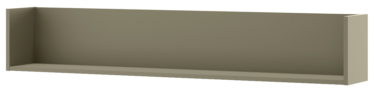 Półka wisząca 140 cm nowoczesna WOOW eukaliptus