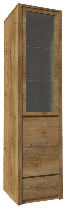 Witryna na książki do salonu MERIZO