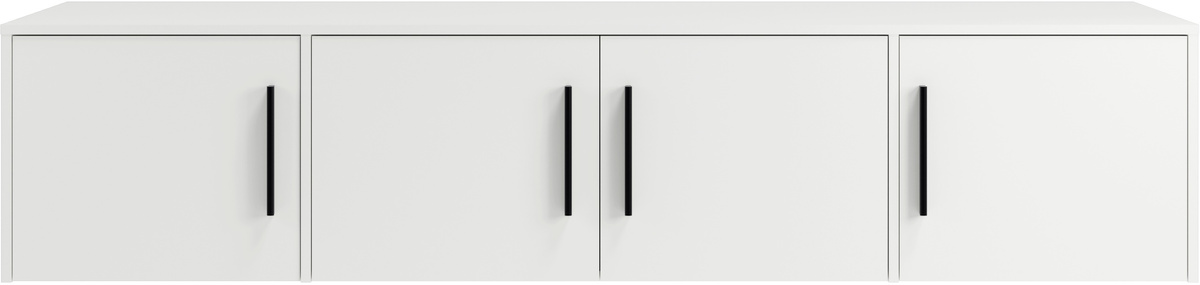 Nadstawka do szafy czterodrzwiowej 197 cm biały MAXIDO