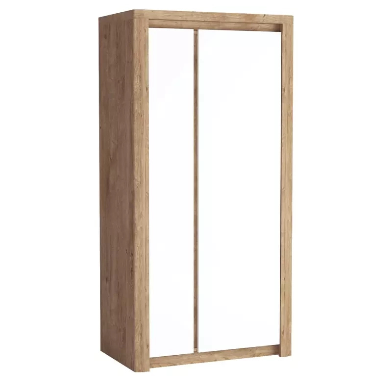 Szafa do salonu z drążkiem na wieszaki półki LANES