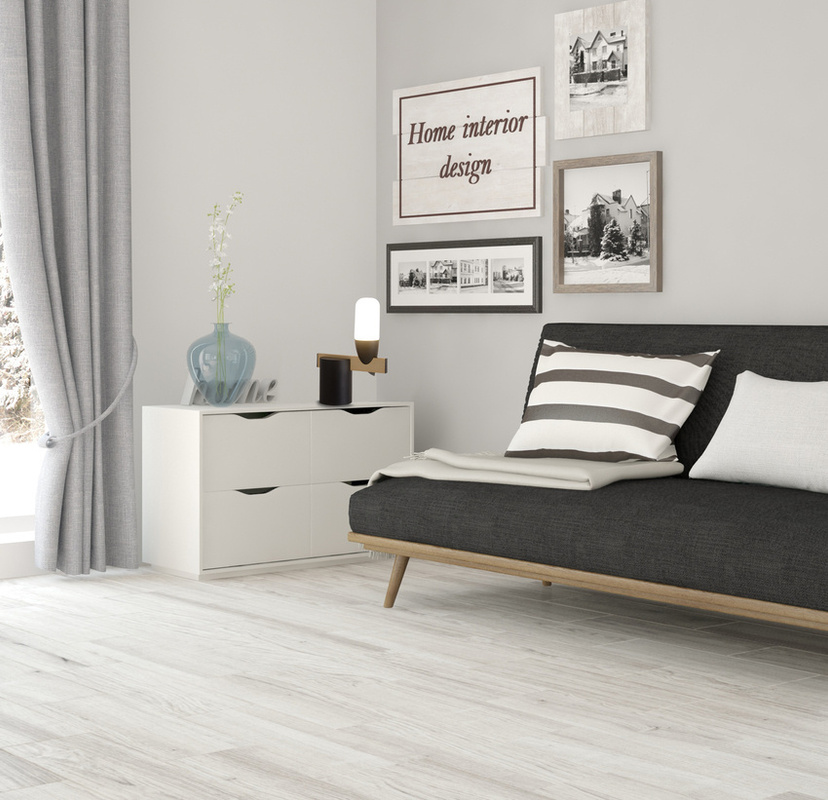 Czarna lampa stołowa LED do salonu SAKAI metalowa