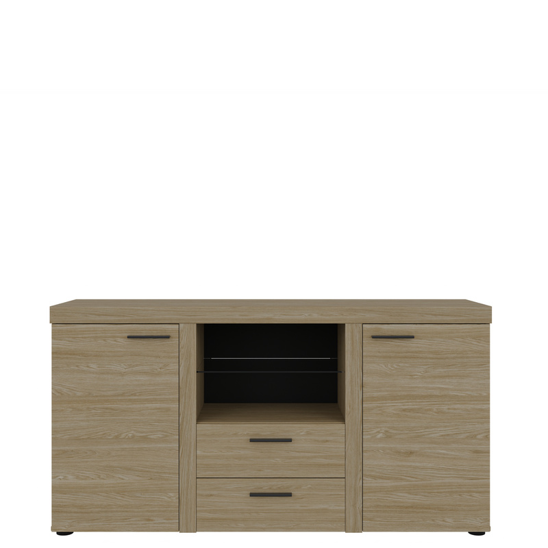 Nowoczesna komoda do salonu 156 cm dąb olejowany SAMBA