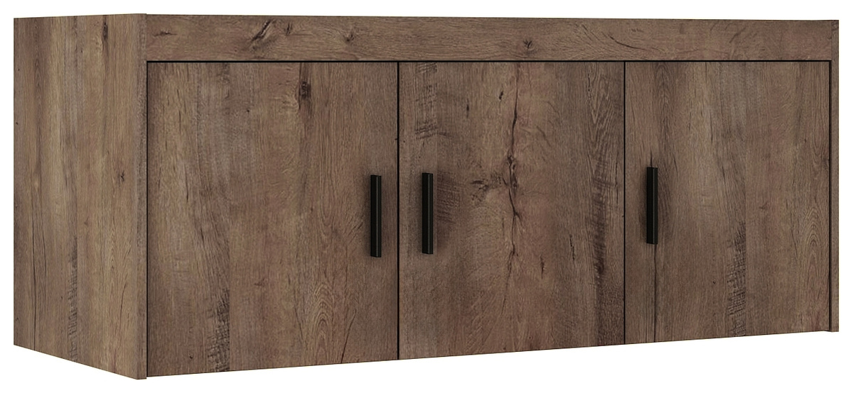 Nadstawka do szafy trzydrzwiowej 133 cm dąb lefkas