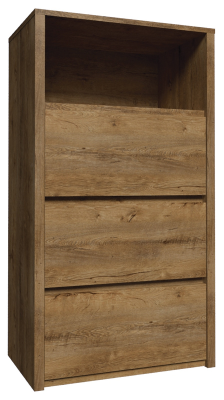 Komoda wysoka z szufladami MERIZO