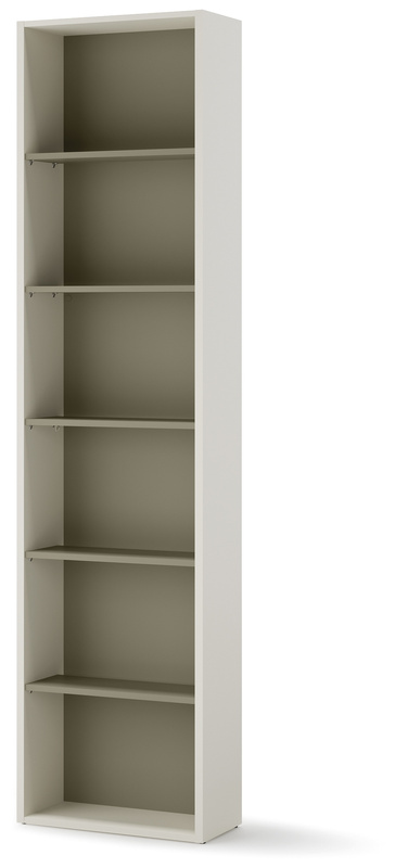 Wąski regał 55 cm do pokoju młodzieżowego WOOW eukaliptus