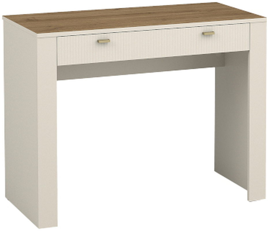 Nowoczesna toaletka z szufladami 102 cm MISTY cashmere