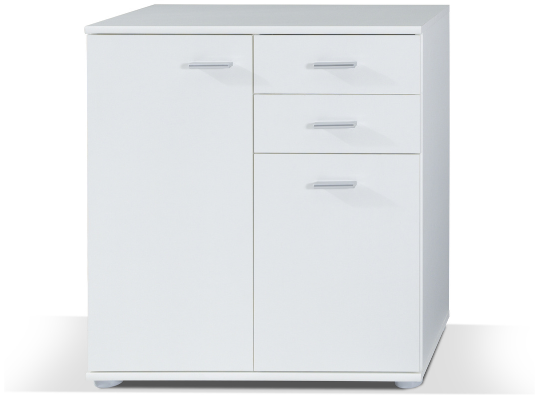 Biała komoda z szufladami MANAUS