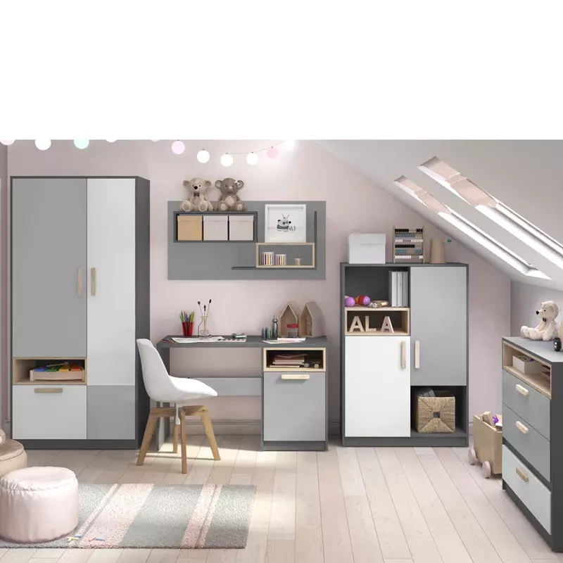 Meblościanka młodzieżowa z biurkiem POK