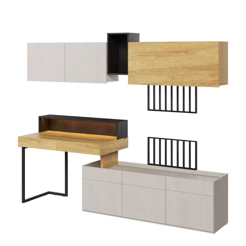 Meblościanka młodzieżowa z biurkiem TEEN FLEX