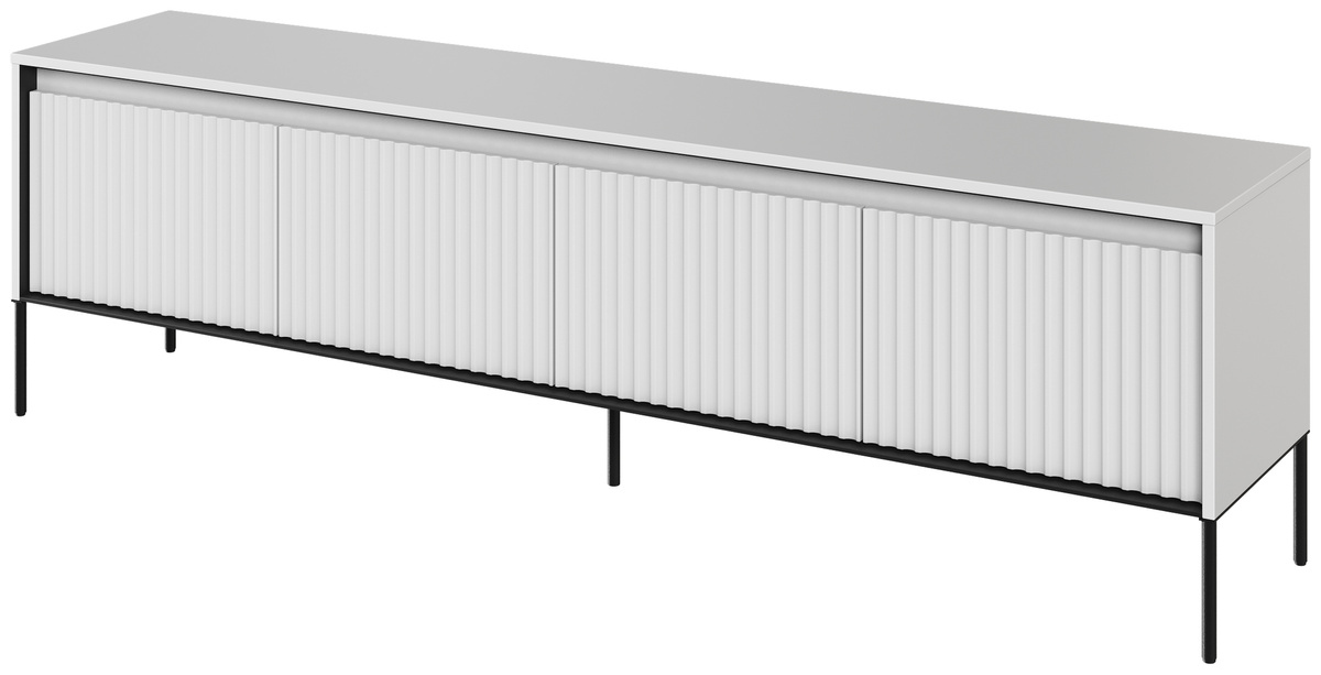 Nowoczesna szafka RTV z frezowanymi frontami 193 cm TREND