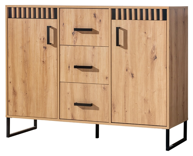 Komoda z szufladami LIVORNO dąb artisan