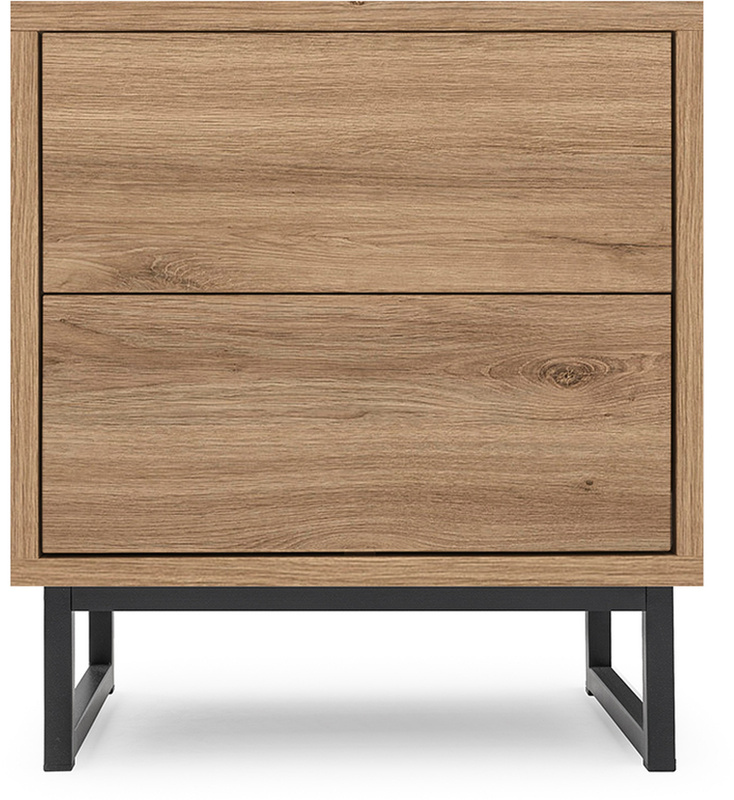 Stolik nocny szafka nocna do sypialni z szufladą dziki dąb GENEWA