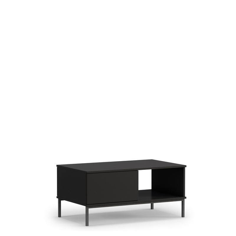 Stolik kawowy loft QUARTE Czarny