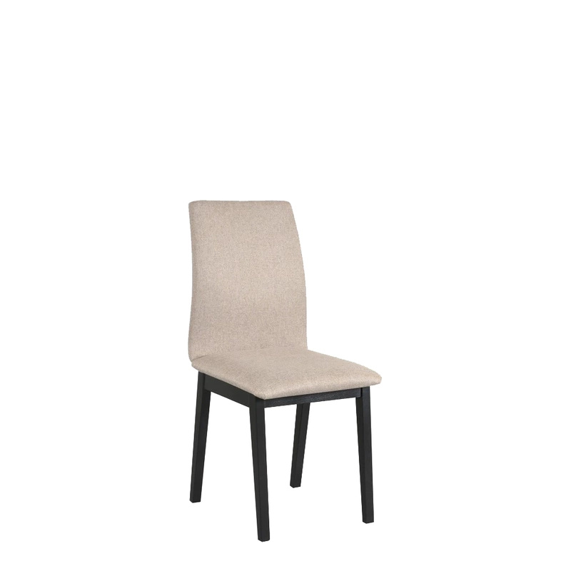 Nowoczesne tapicerowane krzesło drewniane do jadalni LEVATE