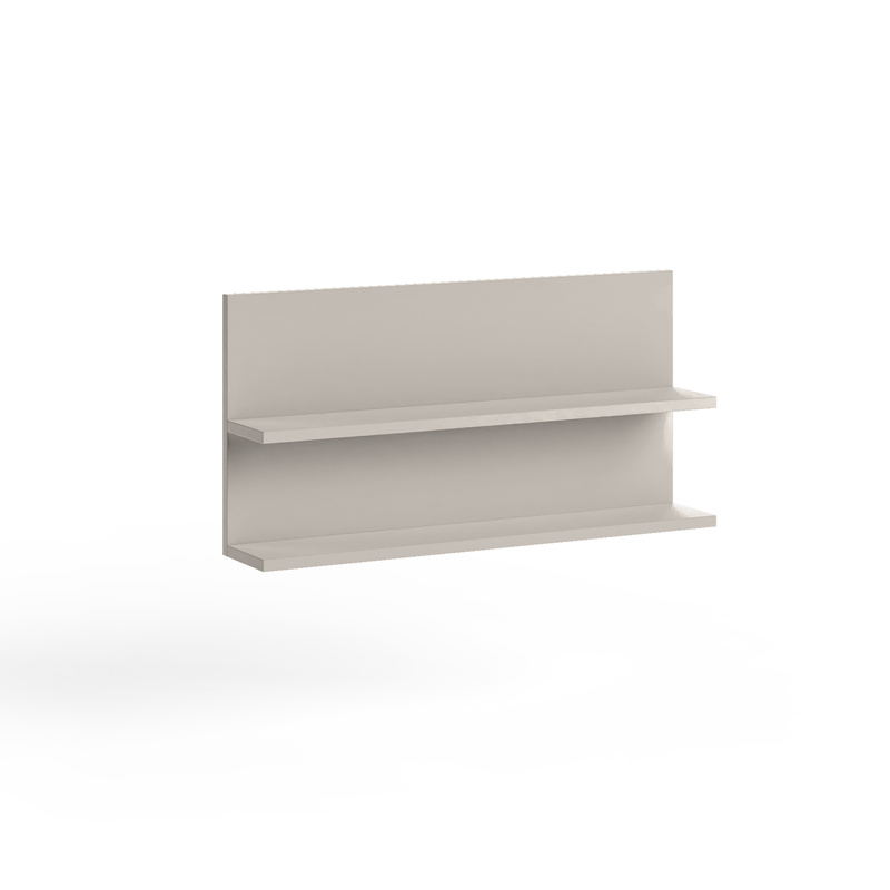 Półka wisząca 80 cm na książki do salonu FIORA kaszmir