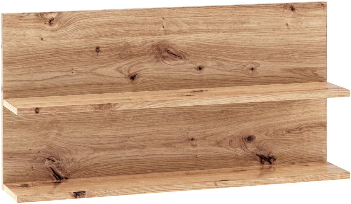 Półka ścienna 80 cm do salonu ERIS dąb artisan
