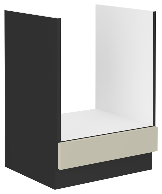 Szafka kuchenna pod zabudowę kuchenki 60 cm ANES kaszmir