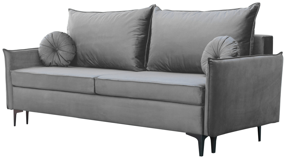 Kanapa z funkcją spania do salonu na nóżkach LIVO