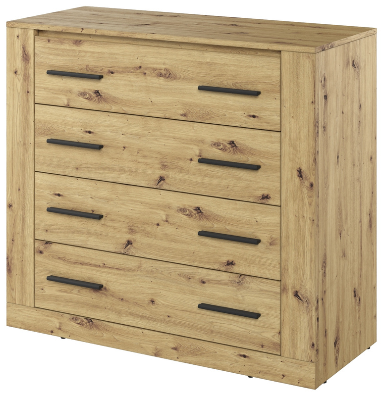 Nowoczesna komoda z szufladami 100 cm ARTI dąb artisan