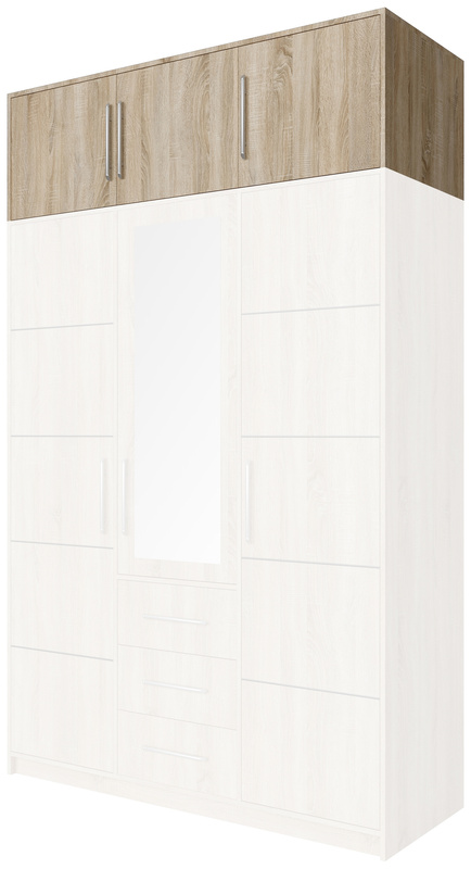 Nadstawka do szafy 147 cm BILL dąb sonoma