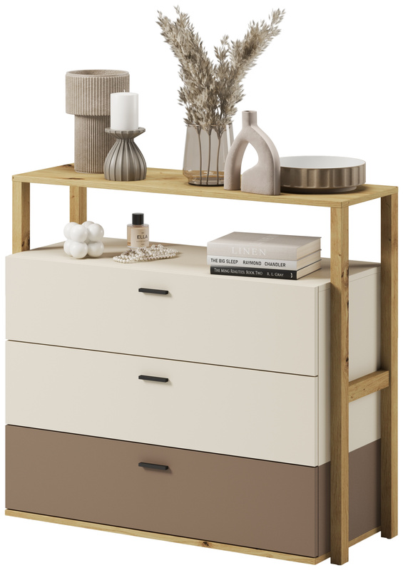 Pojemna komoda z szufladami do pokoju młodziezowego LENNY