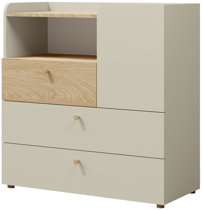 Nowoczesna mała młodzieżowa komoda z szufladami 90 cm YOKO