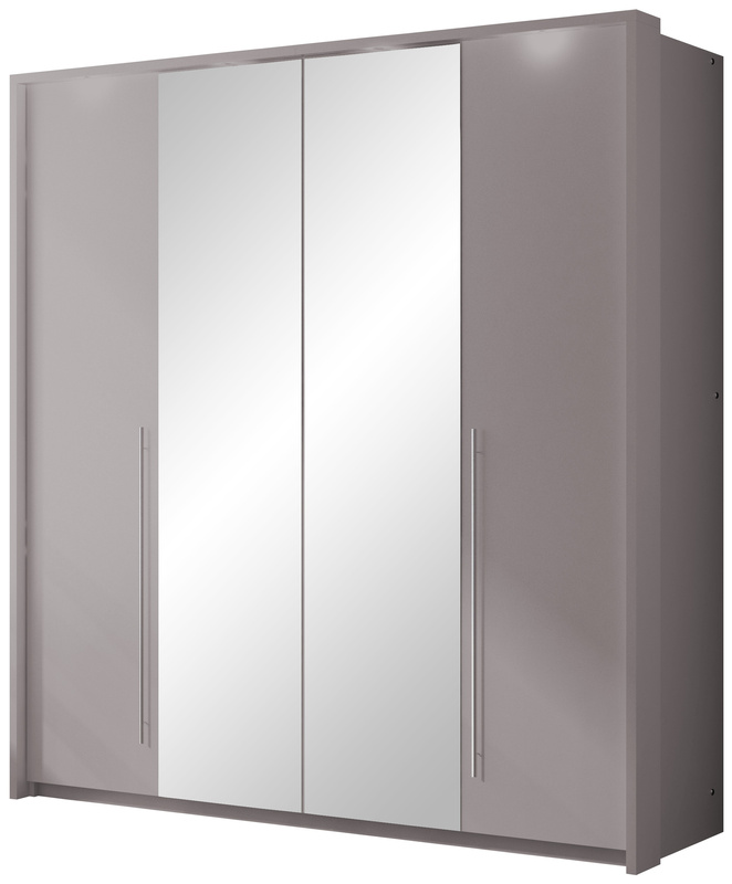 Nowoczesna szafa z lustrem 210 cm do sypialni BRAND