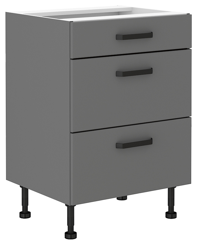 Szafka kuchenna dolna 60 cm NEPO szuflady