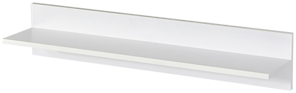 Biała półka wisząca 90 cm nowoczesna PULSA