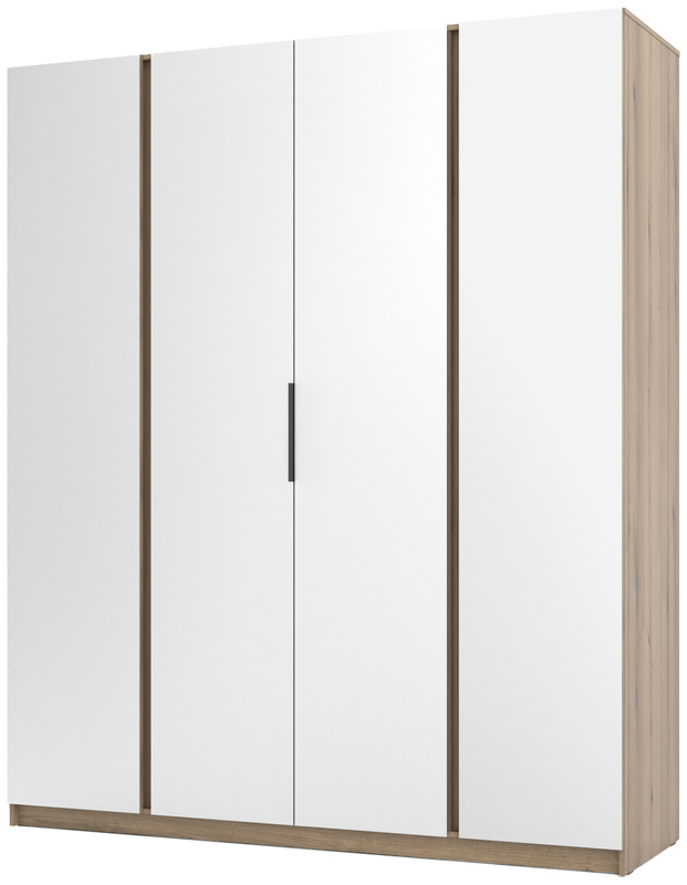 Duża szafa z lustrem do sypialni 200 cm KARAT