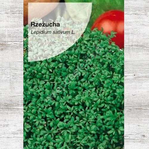 1 szt, Rzeżucha, nasiona na kiełki - Nasiona: Ilość w opakowaniu: 30 g