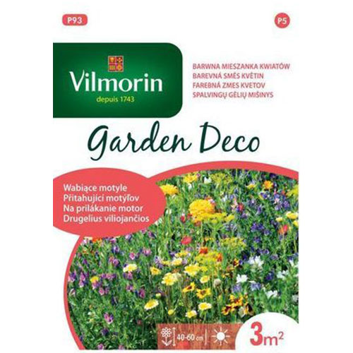 1 szt, Mieszanki kwiatów wabiące motyle Vilmorin - Nasiona: Ilość w opakowaniu: 6 g