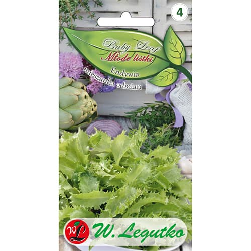 1 szt, Endywia, mix - Baby Leaf - Nasiona: Ilość w opakowaniu: 1.5 g