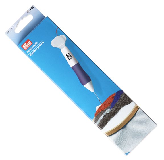 igła tkacka w obsadce PRYM 611708 + akcesoria (Punch needle) .