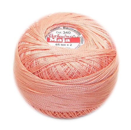 nić MAJA 5 kol. 340 łososiowa