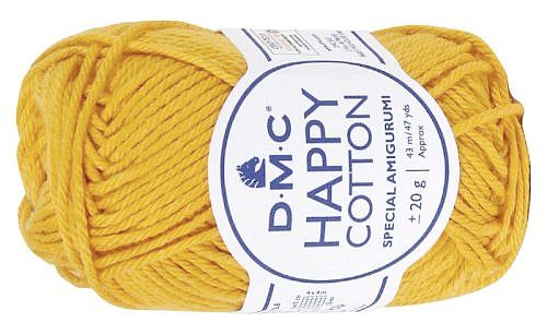 włóczka HAPPY COTTON DMC 794 / złoty