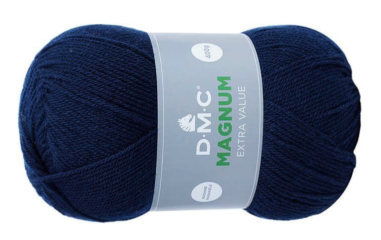 włóczka MAGNUM DMC kol. 995 / granat 400gr