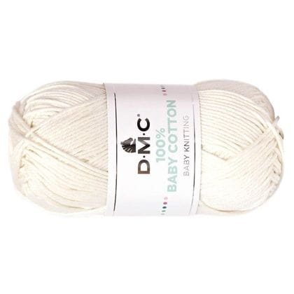WŁÓCZKA DMC BABY COTTON 100% kol. 761 / ekrii