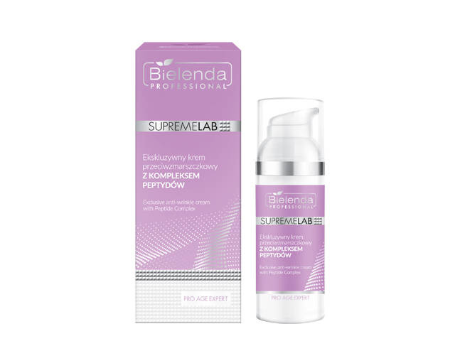 Bielenda Professional Pro Age Expert Ekskluzywny krem przeciwzmarszczkowy z kompleksem peptydów