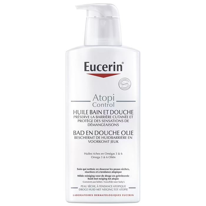 Eucerin AtopiControl olejek do kąpieli i pod prysznic, 400 ml
