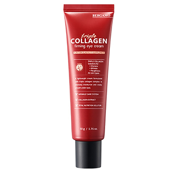 Bergamo Triple Collagen Firming Eye Cream przeciwzmarszczkowy krem pod oczy, 50 g