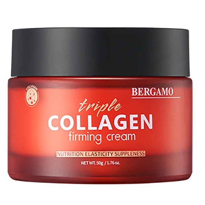 Bergamo Triple Collagen Firming Cream ujędrniający krem do twarzy, 50 g