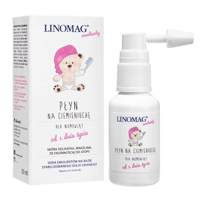 Linomag Płyn na ciemieniuchę dla niemowląt, 30 ml