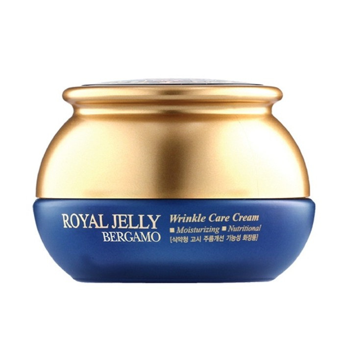 Bergamo Royal Jelly Wrinkle Care Cream krem przeciwzmarszczkowy z mleczkiem pszczelim, 50 ml