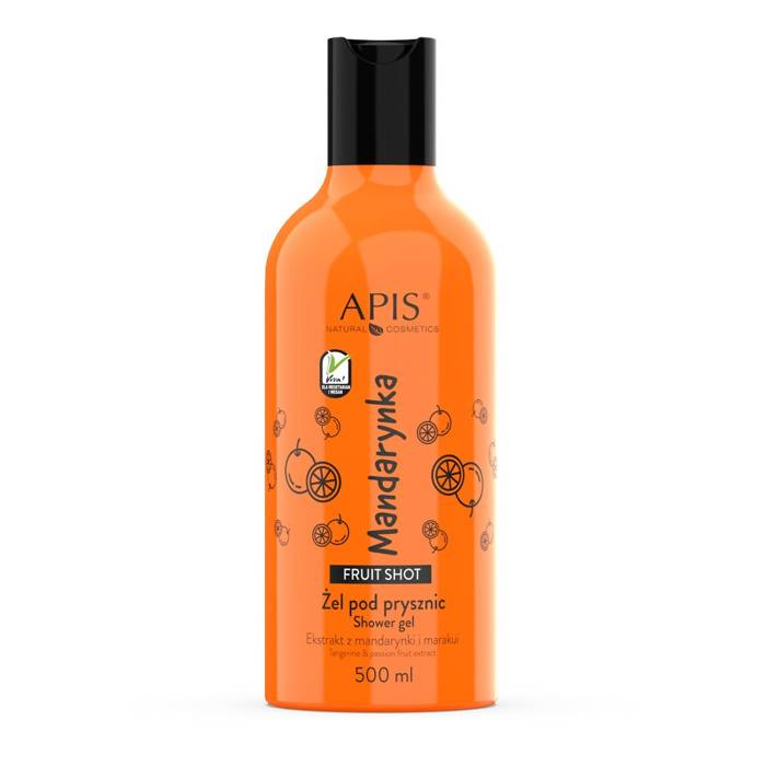 Apis Fruit Shot Mandarynkowy żel pod prysznic 500 ml