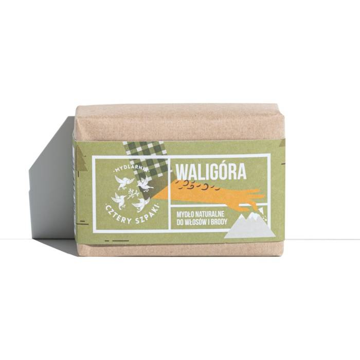 4 Szpaki mydło do włosów i brody Waligóra