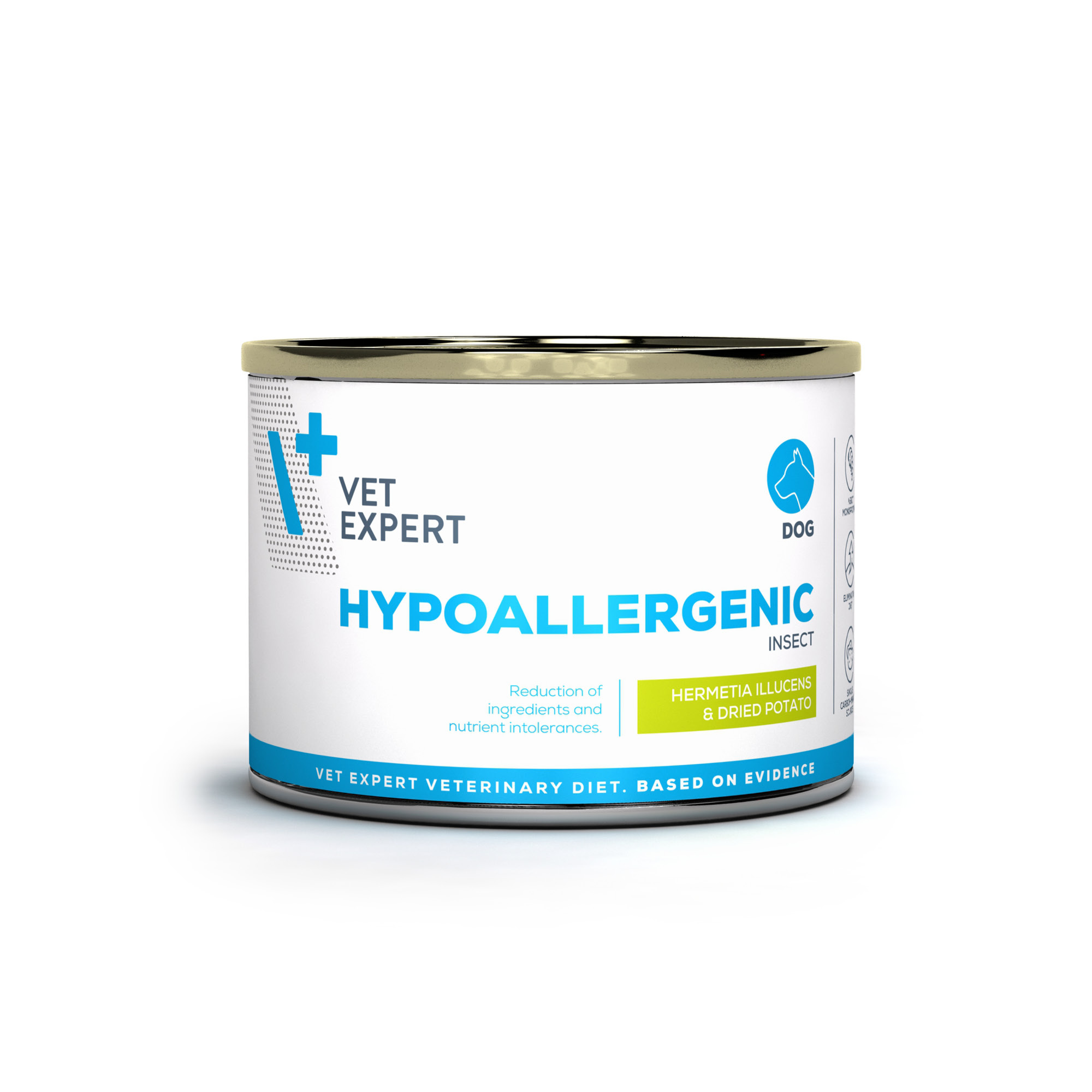 VET EXPERT HYPOALLERGENIC INSECT 190g - mokra karma weterynaryjna dla psów