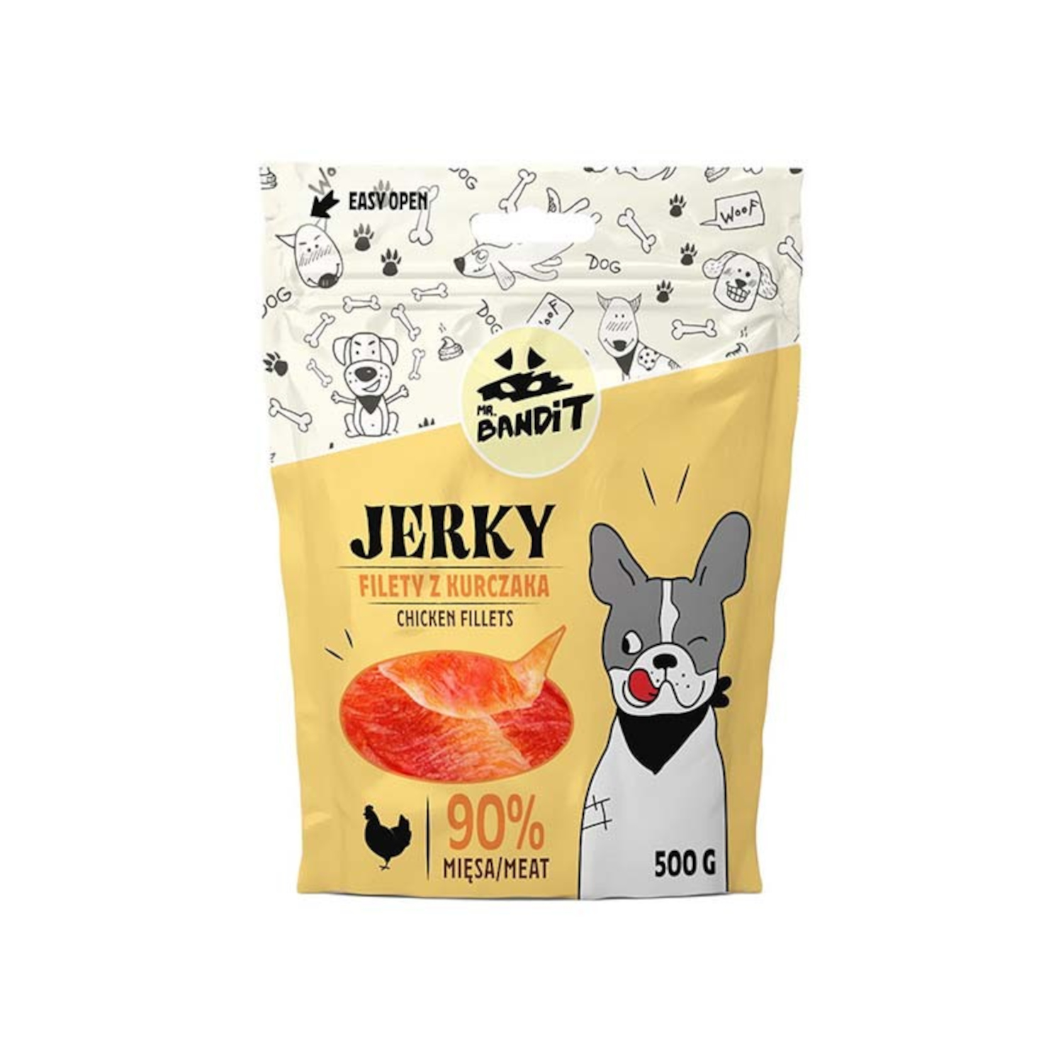 MR. BANDIT JERKY - filety z kurczaka
